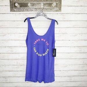 Wildfox Take Me To Dog Beach Dress Swim Cover Up